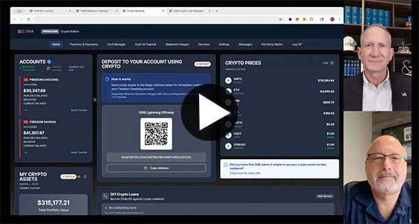 Link to Demo Video of OGB's Crypto Dashboard